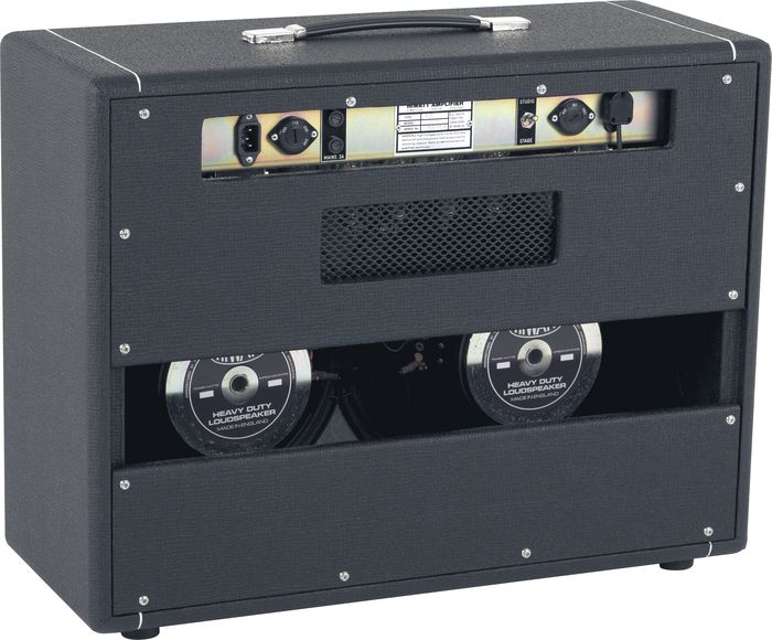 Hiwatt Studio Stage MKII 40W 2X12 Tube Guitar Combo Amp (Black)