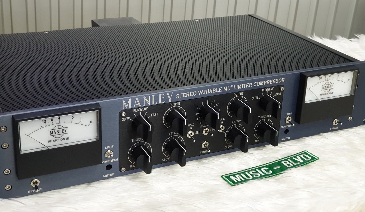 Manley Variable Mu Stereo Compressor Limiter