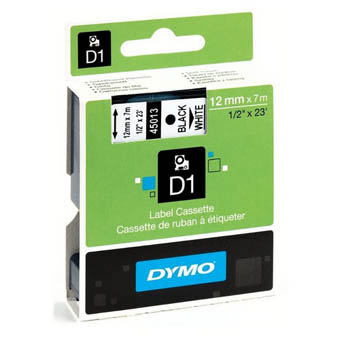 ไดโม Dymo 45013 D1 Tape 12 mm. x 7 m.