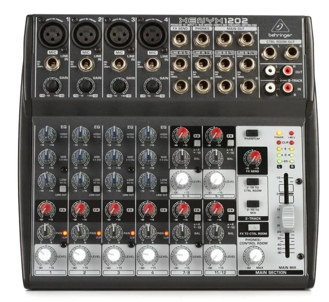 Behringer Xenyx 1202 8-channel Analog Mixer