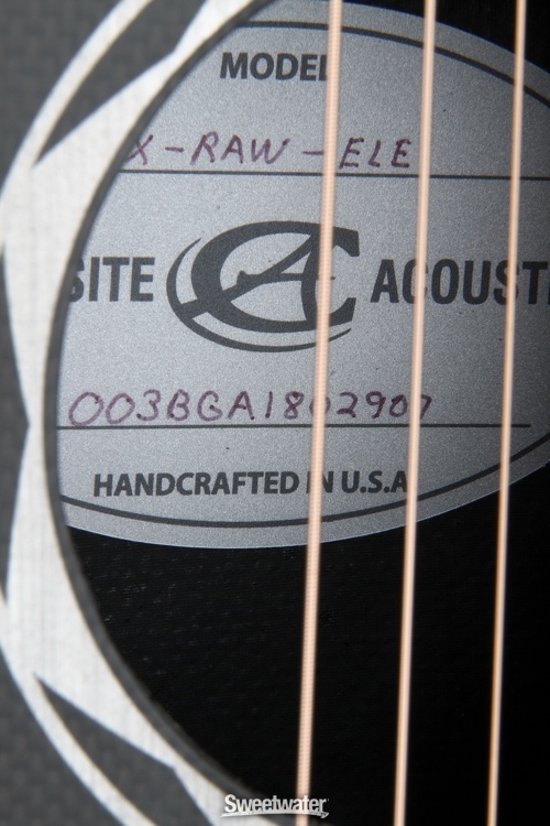 Composite Acoustics OX Acoustic-Electric - Raw Carbon Finish