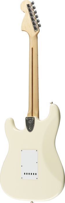 Fender American Vintage Series 70s Stratocaster Reissue Electric Guitar Olympic White Maple Fretboard