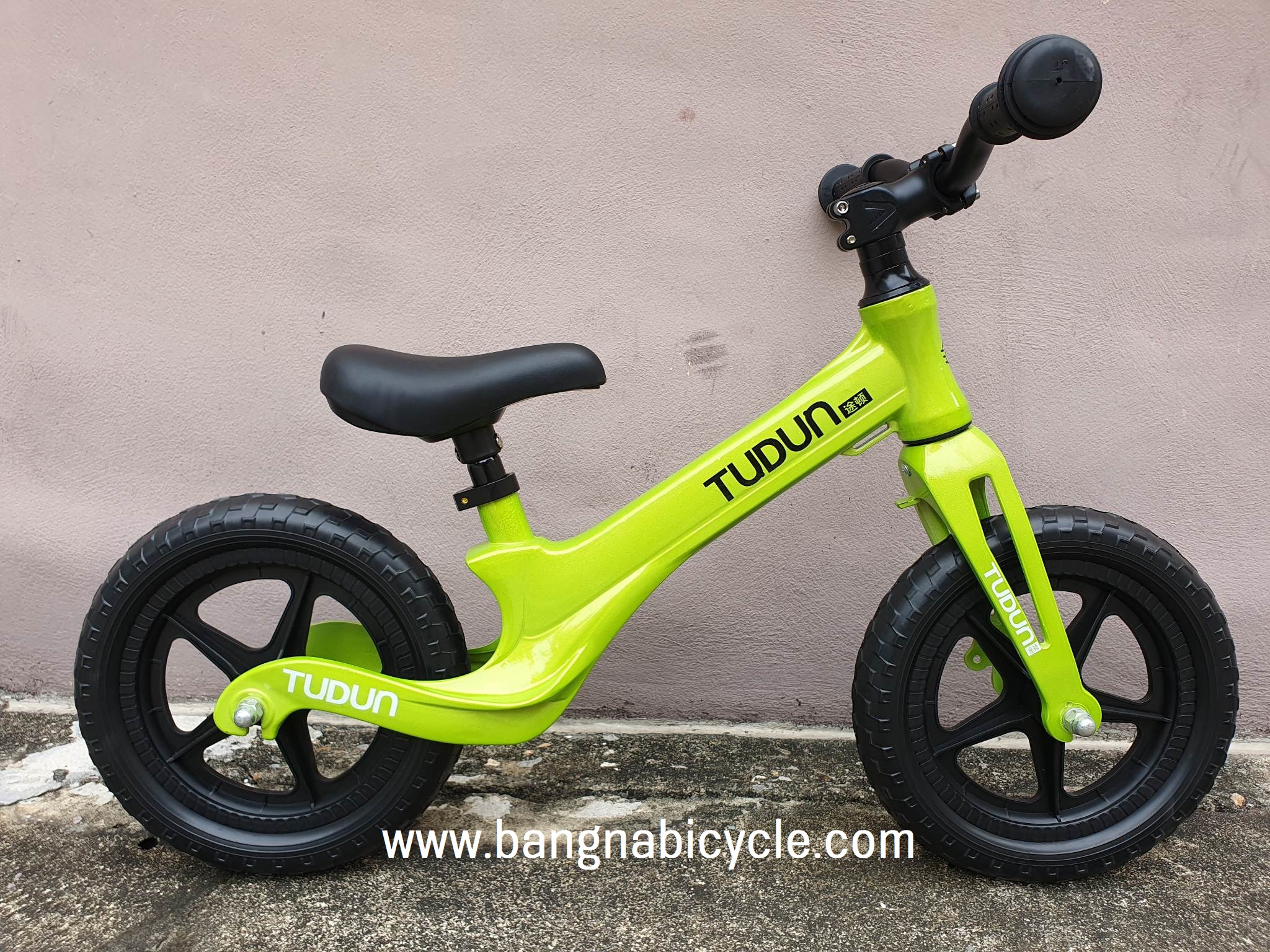 [หมด] รถเด็กขาไถ บาลานซ์ไบค์ ตัวถังอลูมิเนียม TUDUN Balance Bike ล้อแมกซ์ ไม่ต้องเติมลม