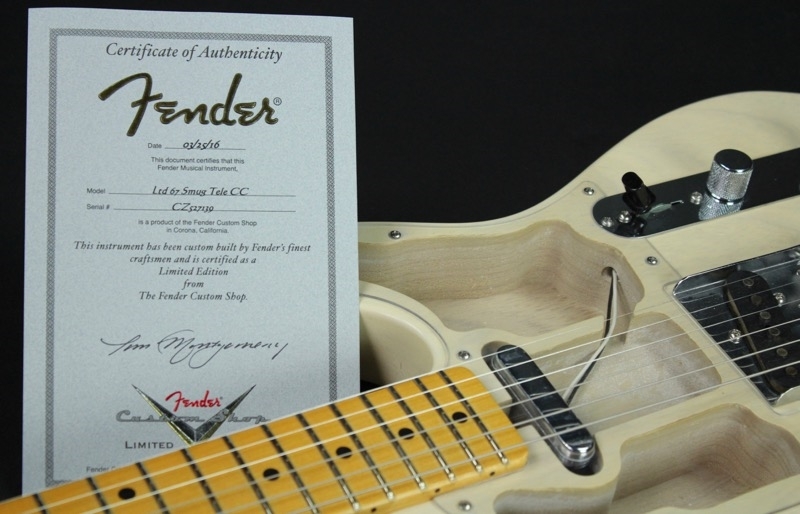 Fender Custom Shop LTD 1967 Smugglers Telecaster Closet Classic Vintage Blonde