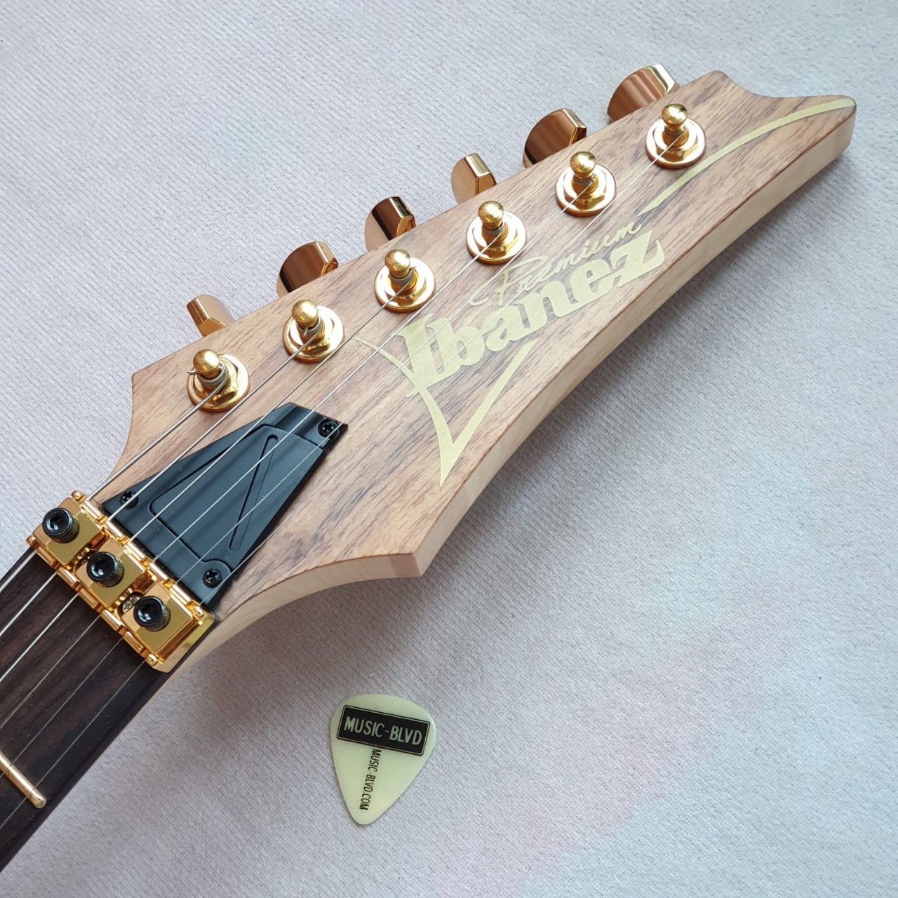 Ibanez Premium RG6PKAG Electric Guitar - Natural Flat