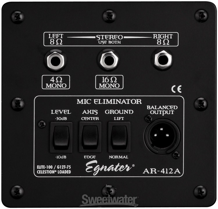 Egnater Armageddon -412A 4x12Speaker Cabinet - Slant