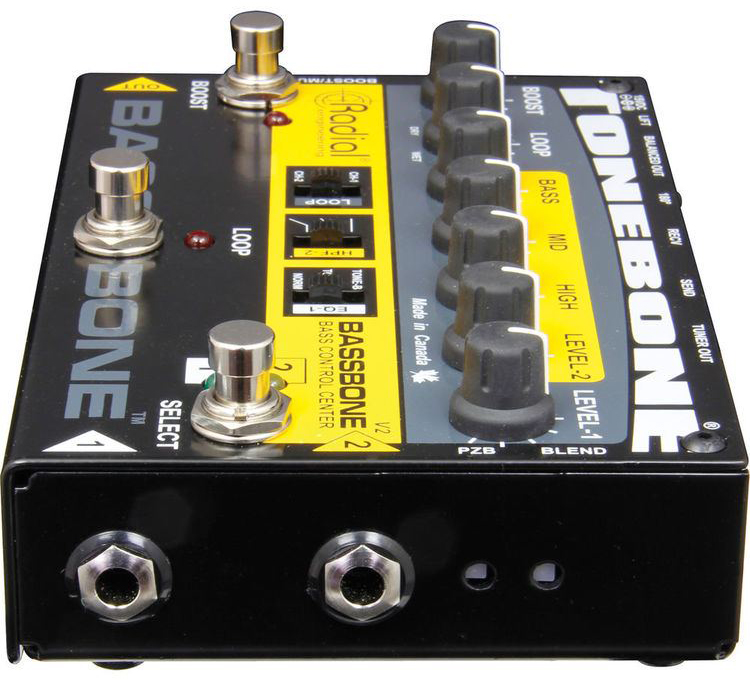 Radial Engineering Bassbone V2 Bass Preamp and DI Box
