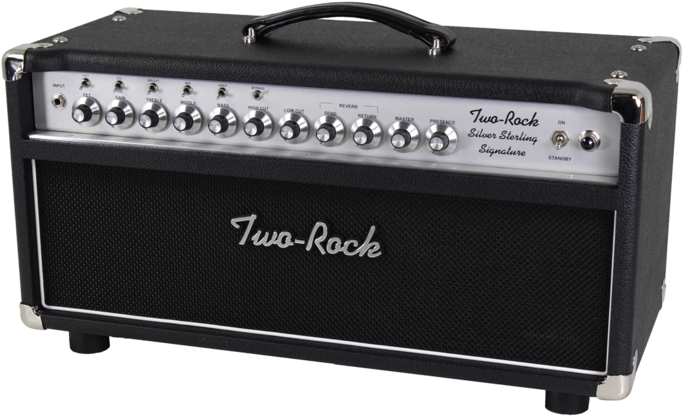 Two-Rock Silver Sterling Signature 100/50 Head, Black