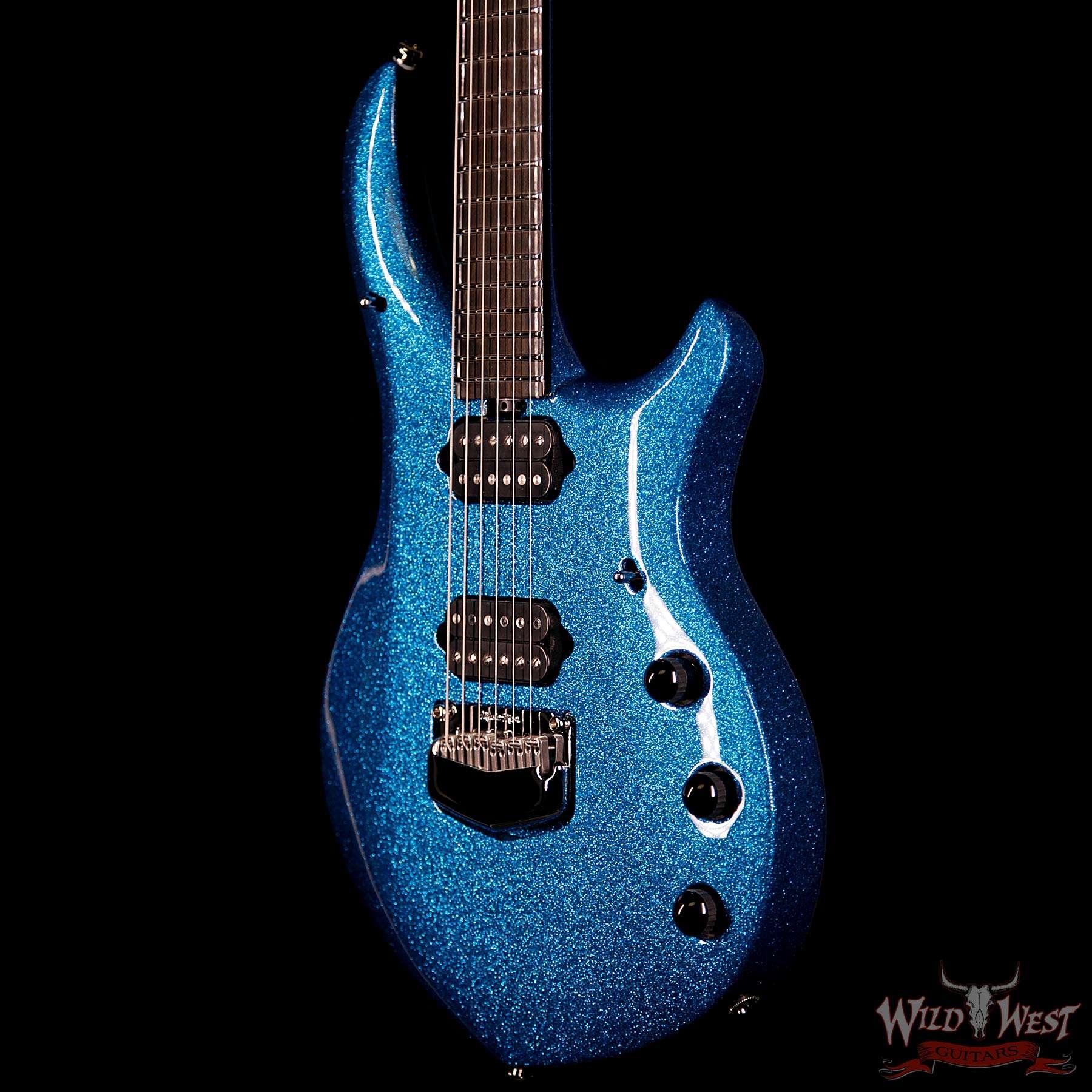 Ernie Ball Music Man BFR Limited Edition John Petrucci Signed Majesty # 103 of 118 - Marine Blue Sparkle