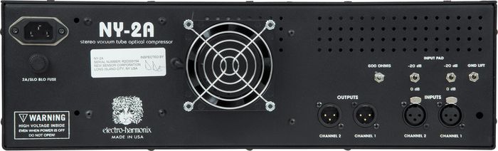 Electro-Harmonix NY-2A Stereo Tube Compressor