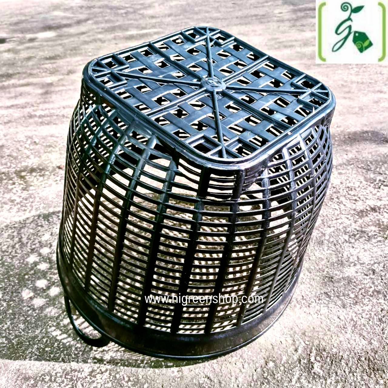 เข่งพลาสติก (15 นิ้ว / เบอร์6) จำนวน 1 ใบ