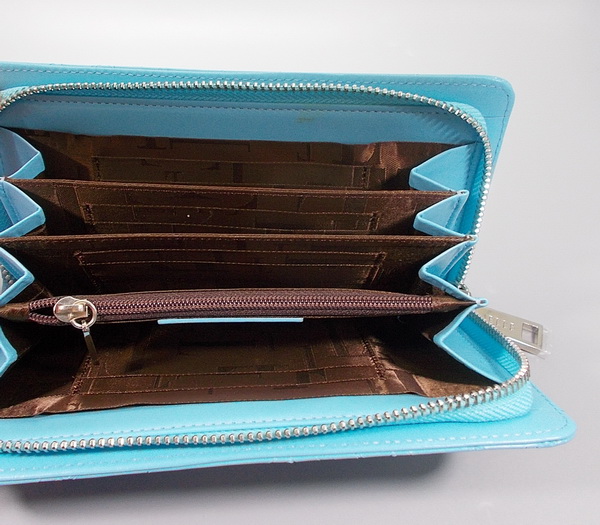 กระเป๋าสตางค์ ELLE ฟ้า ใหม่ แท้