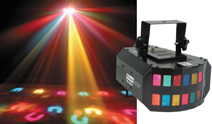 Eliminator Lighting E-144 Pirahna Mini Double Derby Special Effect Light