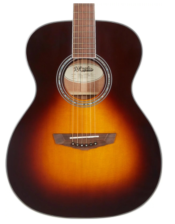 D Angelico Excel Tammany XT Orchestra Acoustic-electric Guitar - Vintage Natural