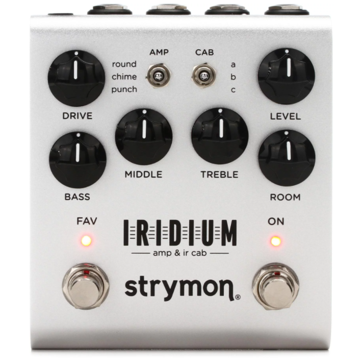Strymon Iridium Amp & IR Cab Pedal - Sweetwater Exclusive Silver