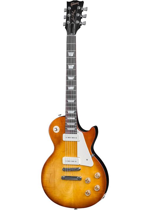 Gibson 2016 Les Paul 60s Tribute HP Dark Back Electric Guitar - Satin Honey Burst