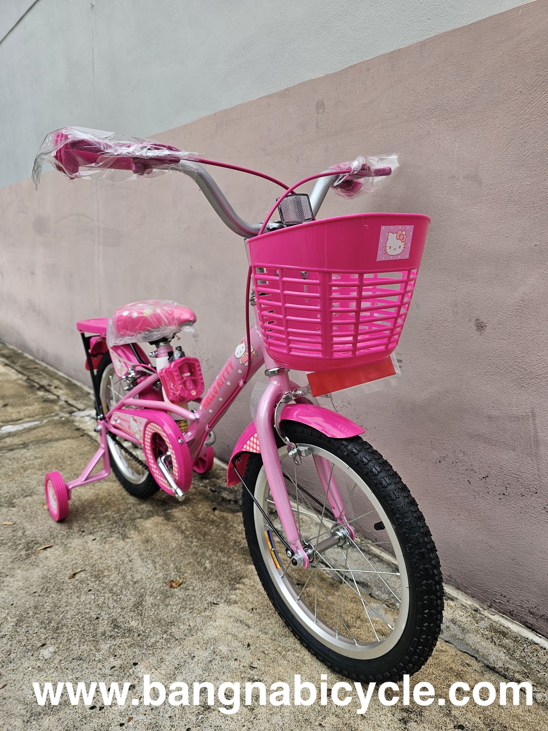 [ลายใหม่ล่าสุด] จักรยานเด็ก LA Hello Kitty 16 นิ้ว