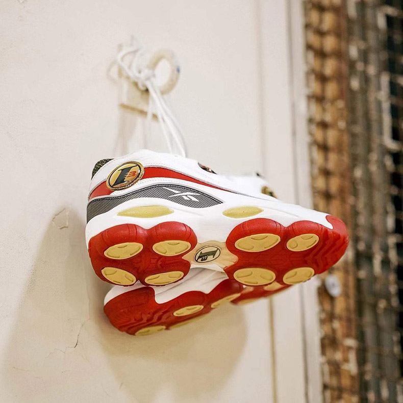 Reebok Answer DMX White Red Black