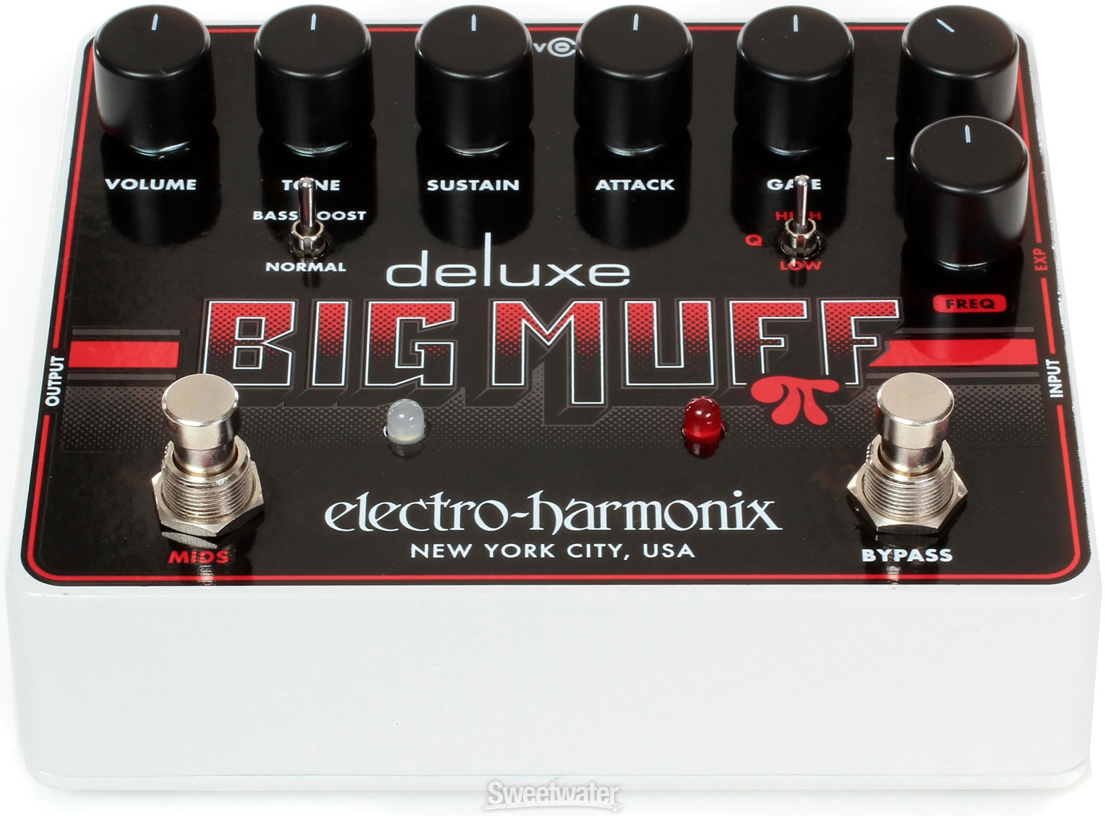 electro-harmonix Deluxe Big Muff Pi Fuzz Pedal with Mid-Shift