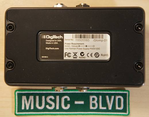 DigiTech iStomp Downloadable Stompbox