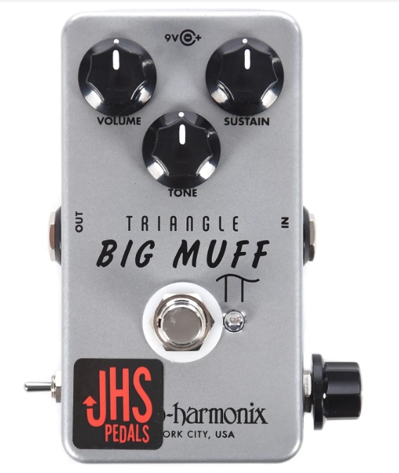 JHS Pedals EHX Triangle Muff Illuminati Mod