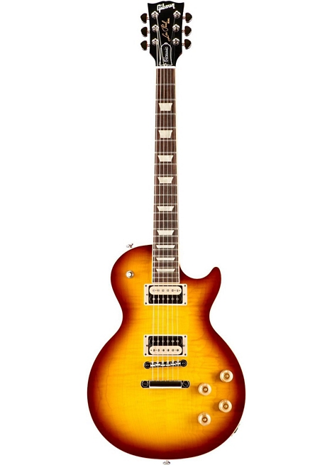 Gibson 2017 Les Paul Classic Plus Electric Guitar - Iced Tea