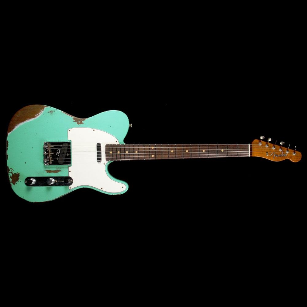 Fender Custom Shop 60 Roasted Telecaster - Surf Green Heavy Relic