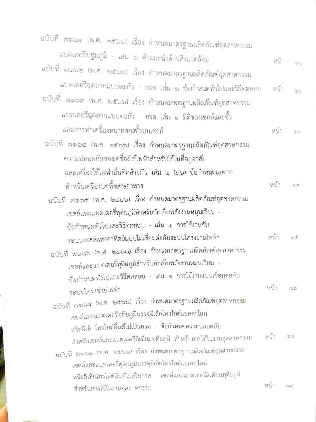กฎหมายออกใหม่ ตอน 190/66 ระเบียบสภาฯ การเข้าชื่อเสนอข้อบัญญัติ ประกาศกรมทางหลวง ประกาศกระทรวงอุตสาหกรรม ฉ.7157-7173