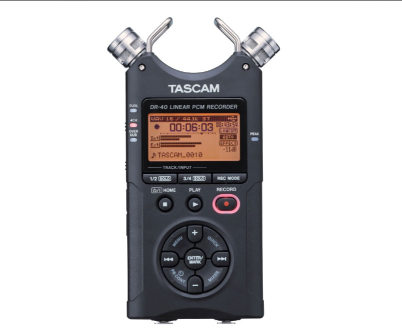 TASCAM DR-40E Portable Digital Recorder