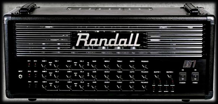 Randall 667 120W All Tube 6 Channel Guitar Amplifier Head
