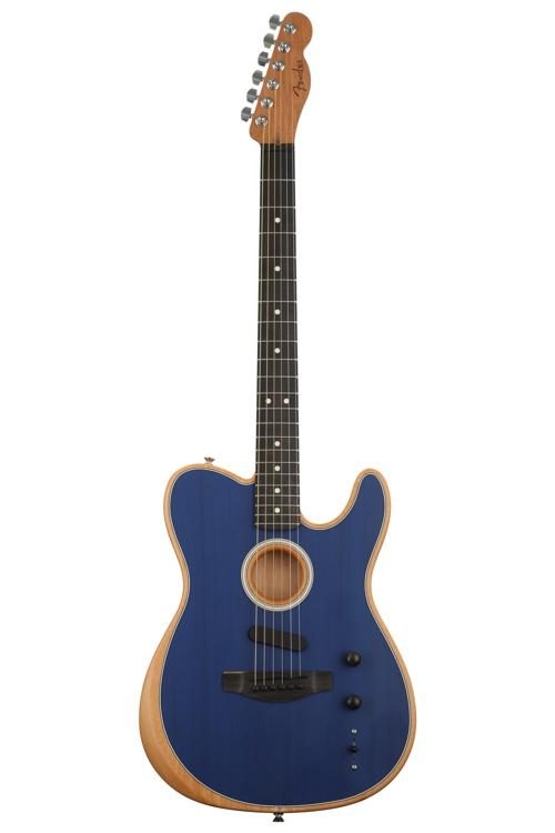 Fender Acoustasonic Telecaster Sweetwater Exclusive - Sapphire Blue