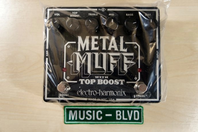 Electro-Harmonix XO Metal Muff with Top Boost Distortion Guitar Effects Pedal