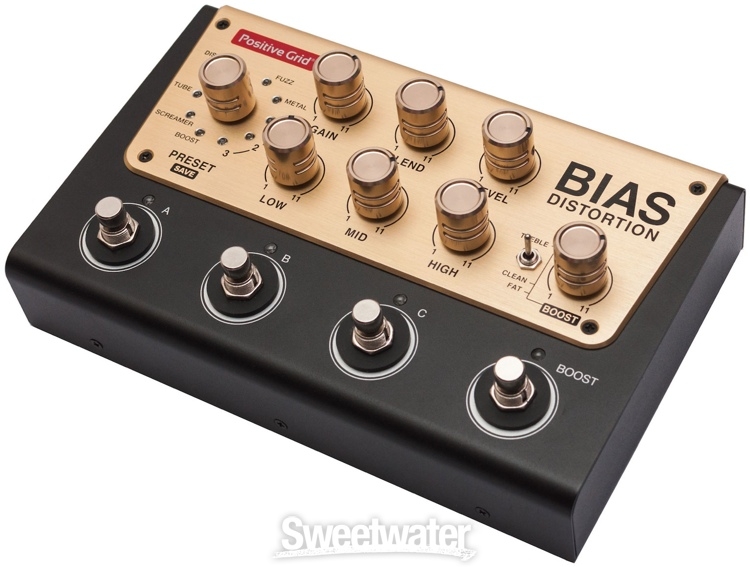 Positive Grid BIAS Distortion - Tone Match Distortion Pedal
