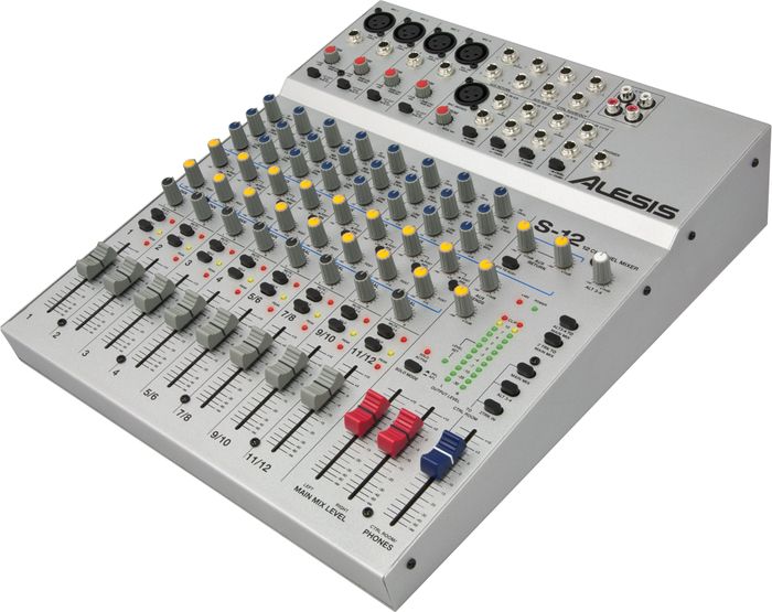 Alesis S-12 12-Channel Compact Mixer