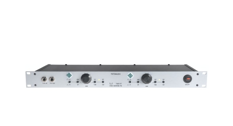 TRITON AUDIO D2O STEREO MICROPHONE PREAMP