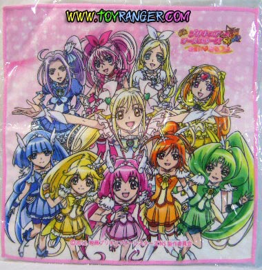 ผ้าเช็ดหน้า PreCure! New Stage (แท้)
