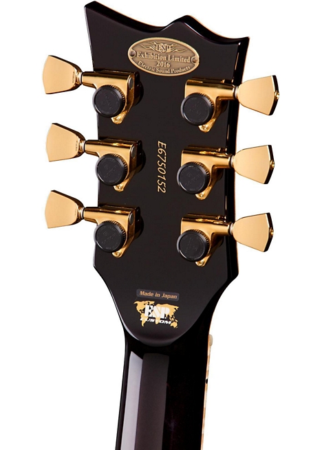 ESP Custom Eclipse Solid Body Electric Guitar - Orchid Purple Sunburst