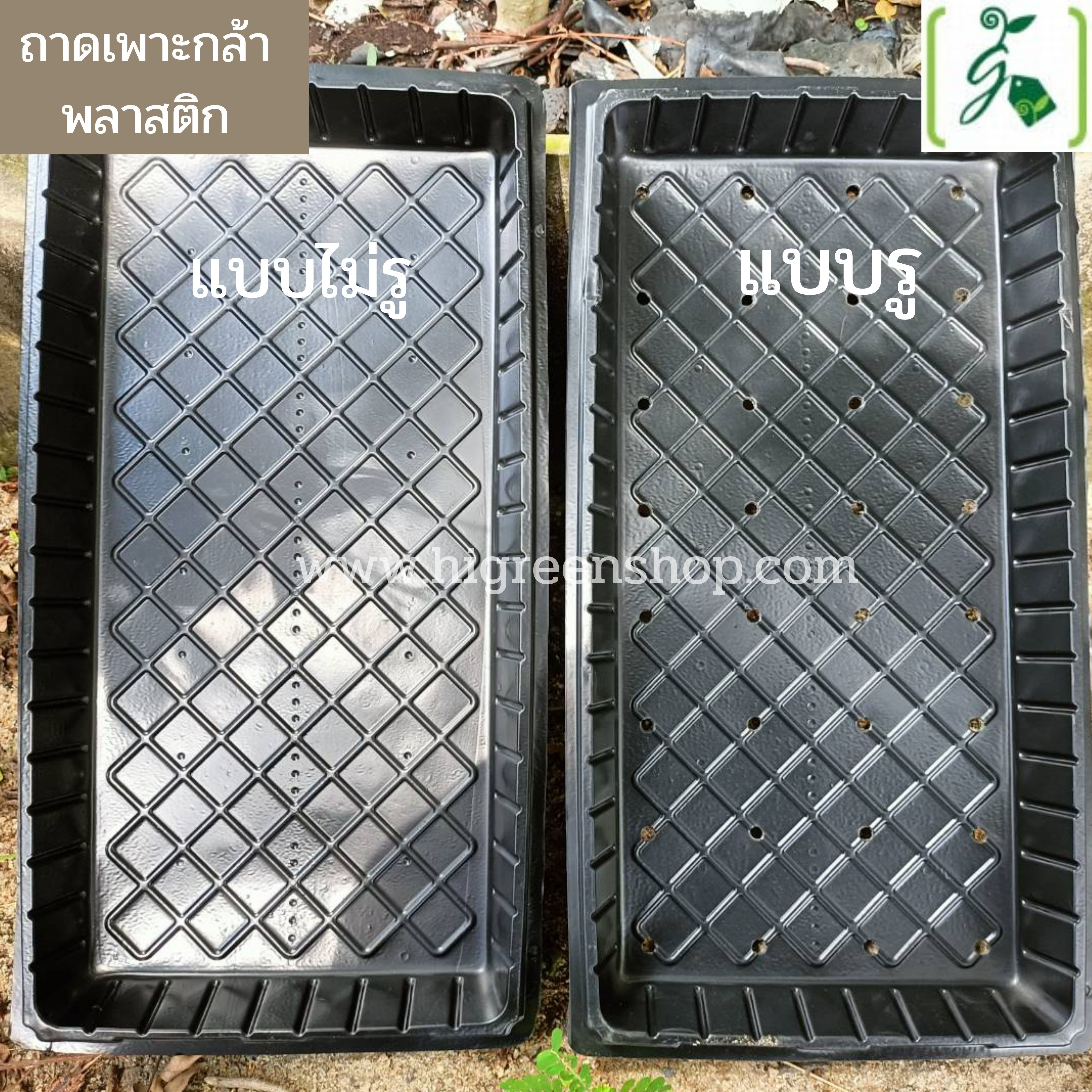 ถาดเพาะกล้าพลาสติก