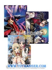แฟ้ม Fate/Stay Night ชุด A (3อัน,แท้)