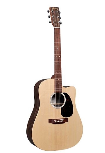 Martin DC-X2E Macassar Ebony Dreadnought Acoustic-Electric Guitar Natural