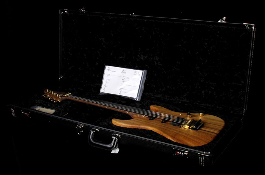 Suhr Standard Reb Beach Spec Koa Electric Guitar Natural Oil