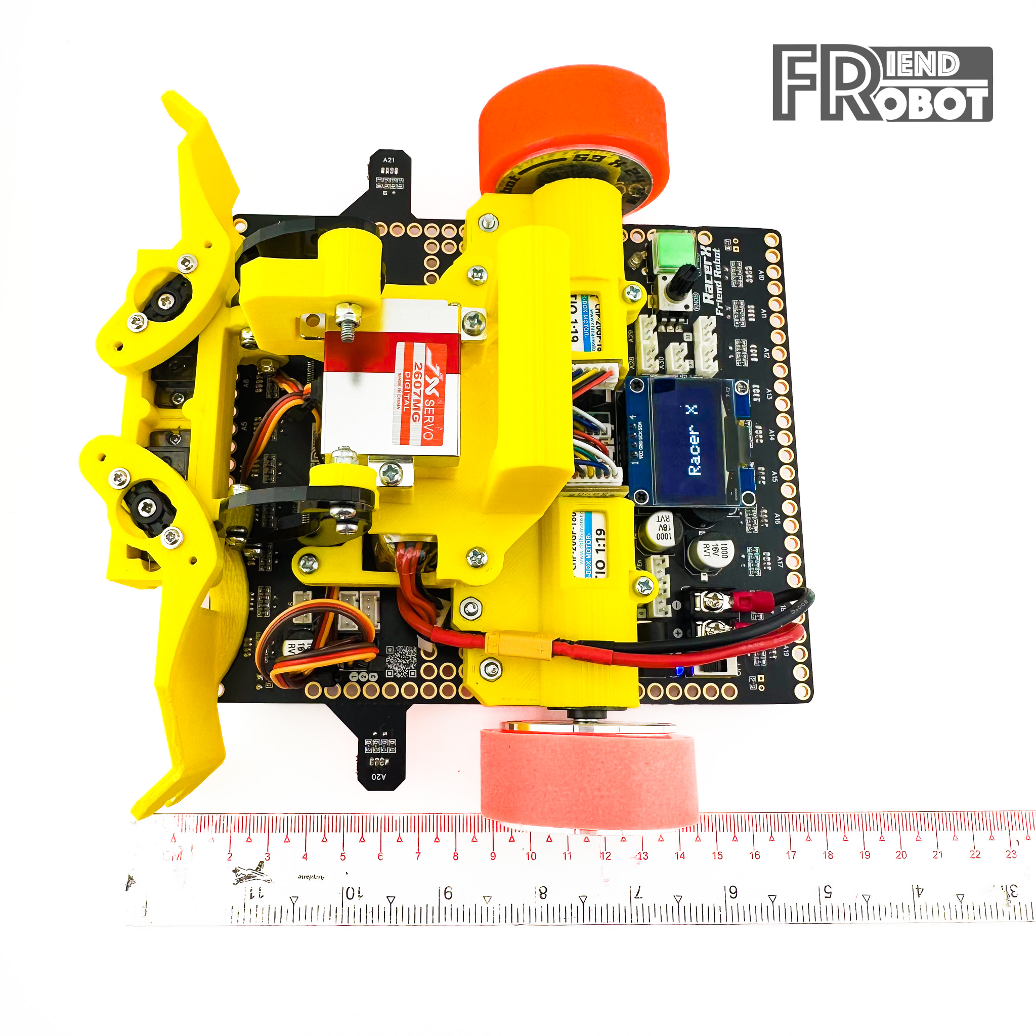 หุ่นยนต์ Friend Robot RacerX (Gathering) ขึ้นทางยกระดับได้