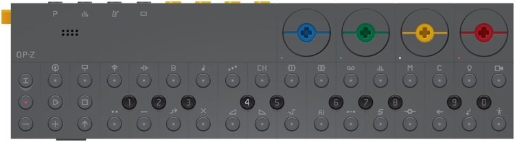 Teenage Engineering OP-Z Portable Wireless 16-track Synthesizer