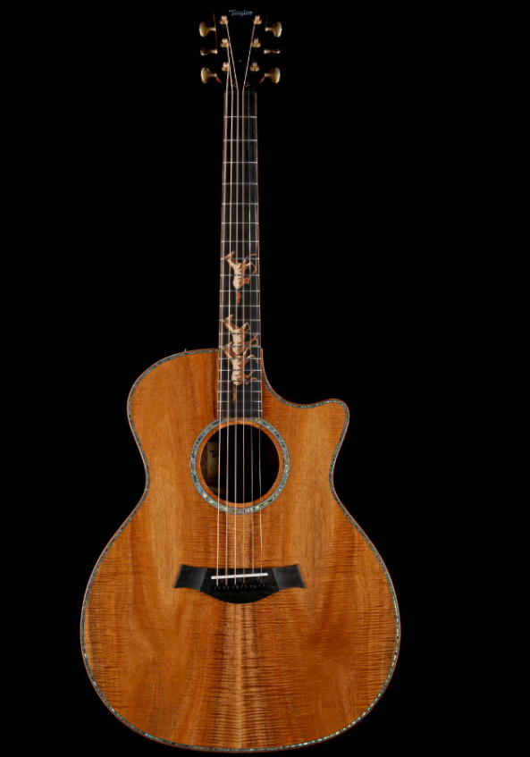 Taylor Custom Grand Auditorium Acoustic-Electric Hawaiian Koa Top and Body
