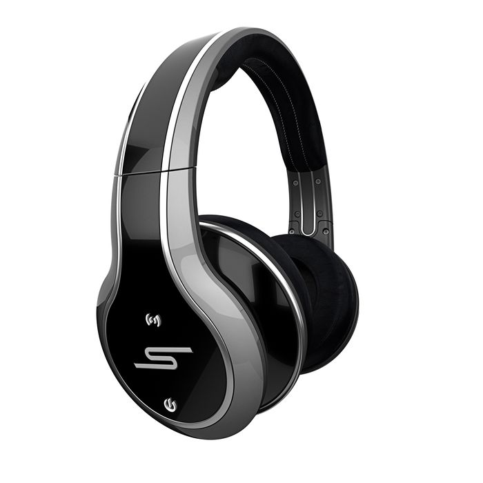 SMS Audio SYNC by 50 Wireless Over-Ear Headphones Silver
