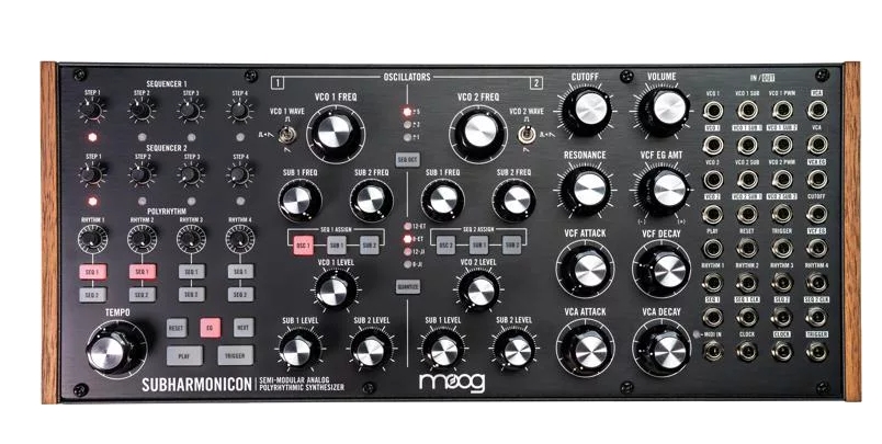 Moog Subharmonicon Semi-Modular Polyrhythmic Analog Synthesizer