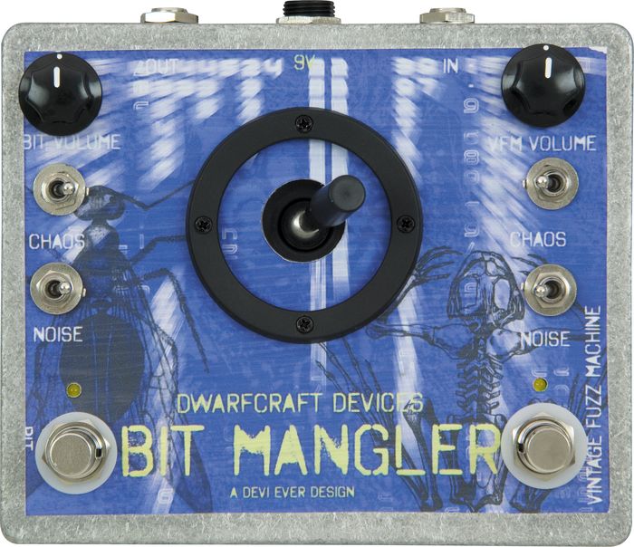 Dwarfcraft Bit Mangler Distortion Guitar Effects Pedal