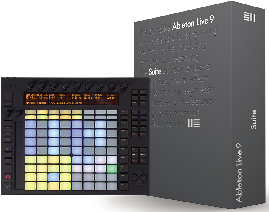 Ableton Push with Live 9 Suite