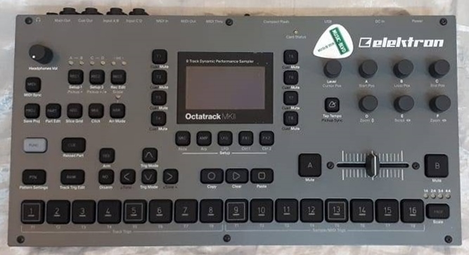 Elektron Octatrack MKII 8-track Performance Sampler (Gray, Black)