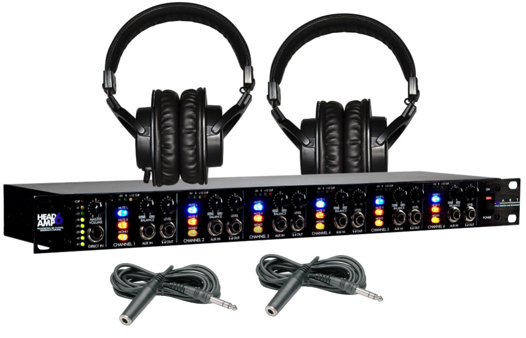 ART Headamp6 Tascam TH-200X Package (2-Pack)